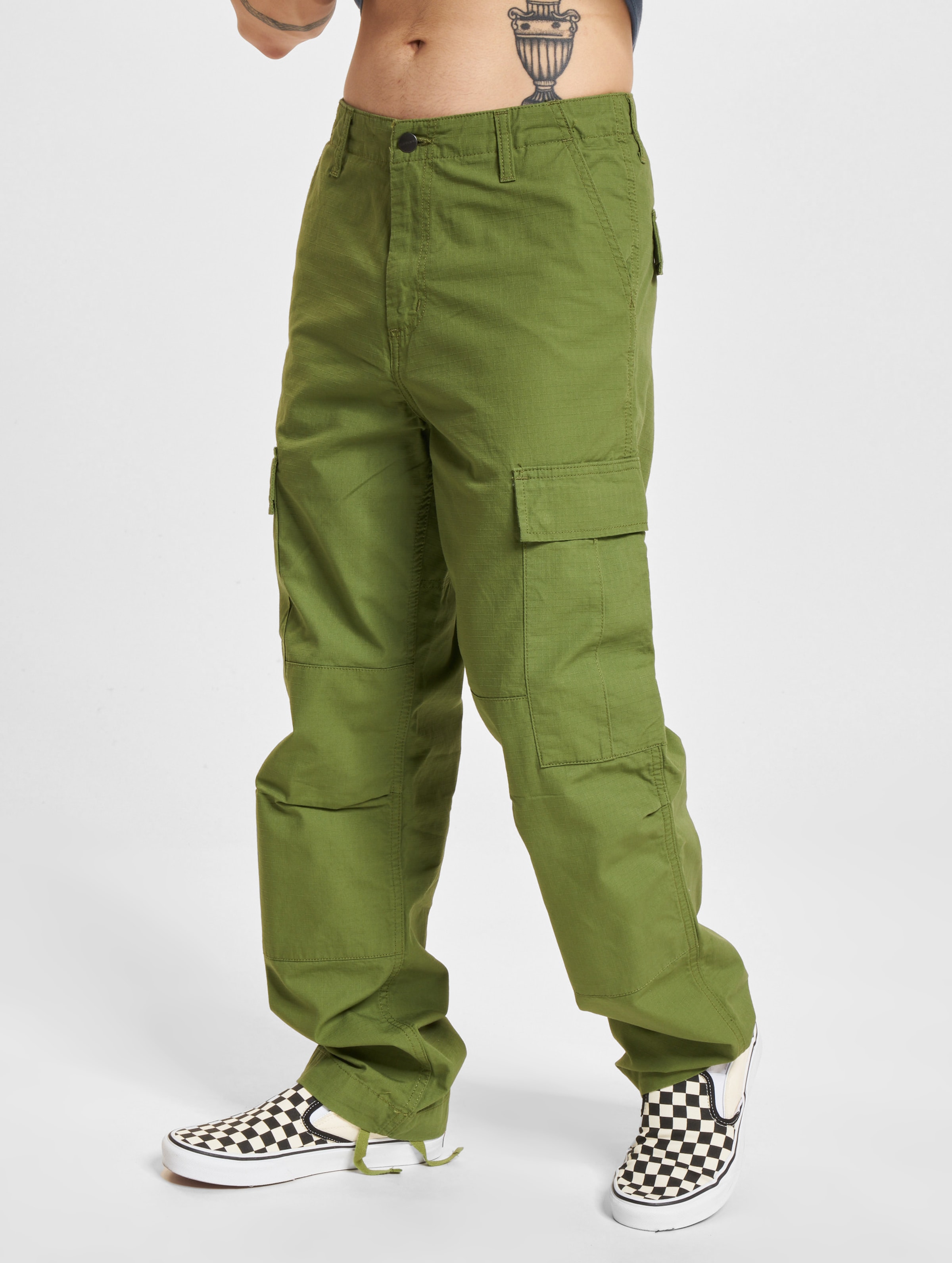 Carhartt WIP Regular Hose Männer,Unisex op kleur groen, Maat 2930