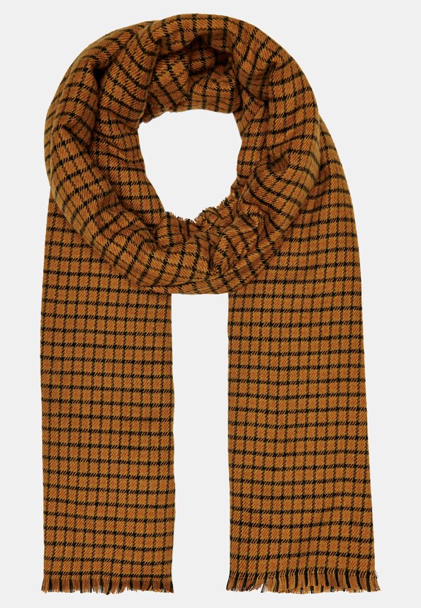ONLY Damen Checked Scarf-0