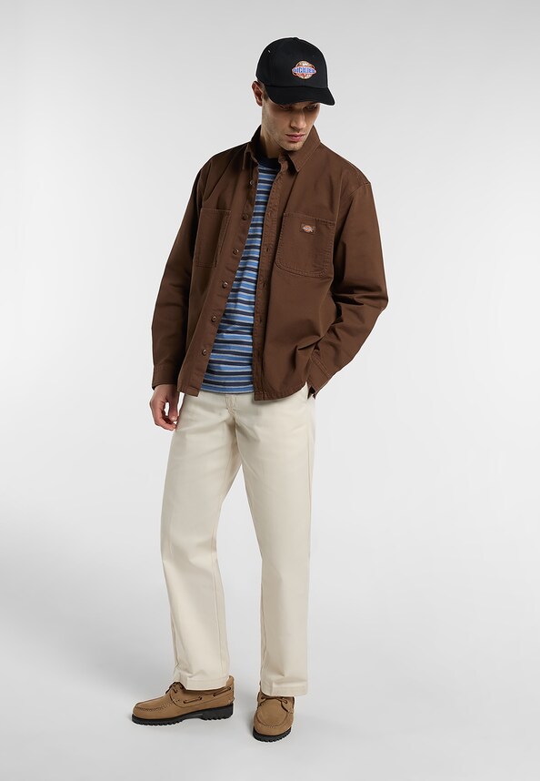 247 GARMENT DYED WORK SHIRT-2