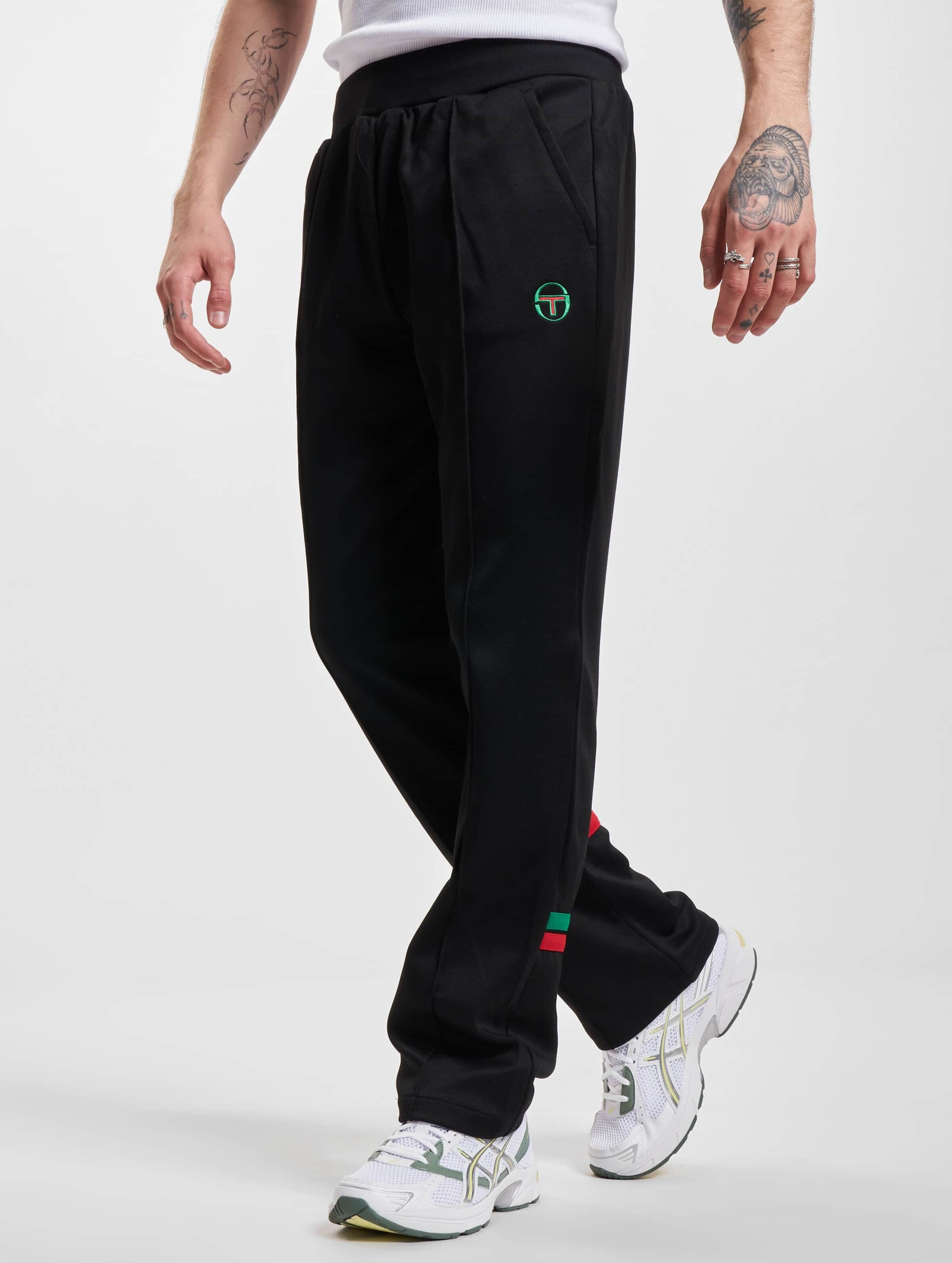 Sergio Tacchini Tomme Sweat Pant Mannen op kleur zwart, Maat S