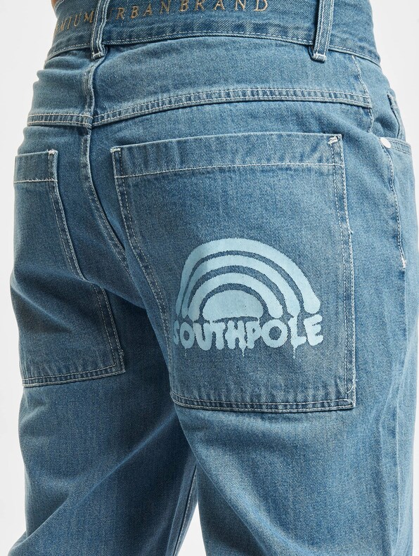 Spray Logo Denim Slim Fit-3