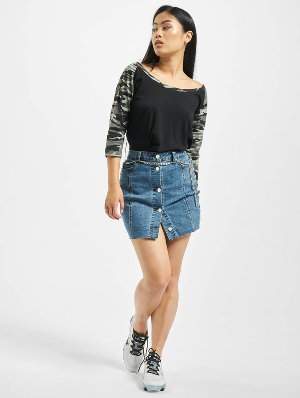 Ladies 3/4 Contrast Raglan-4