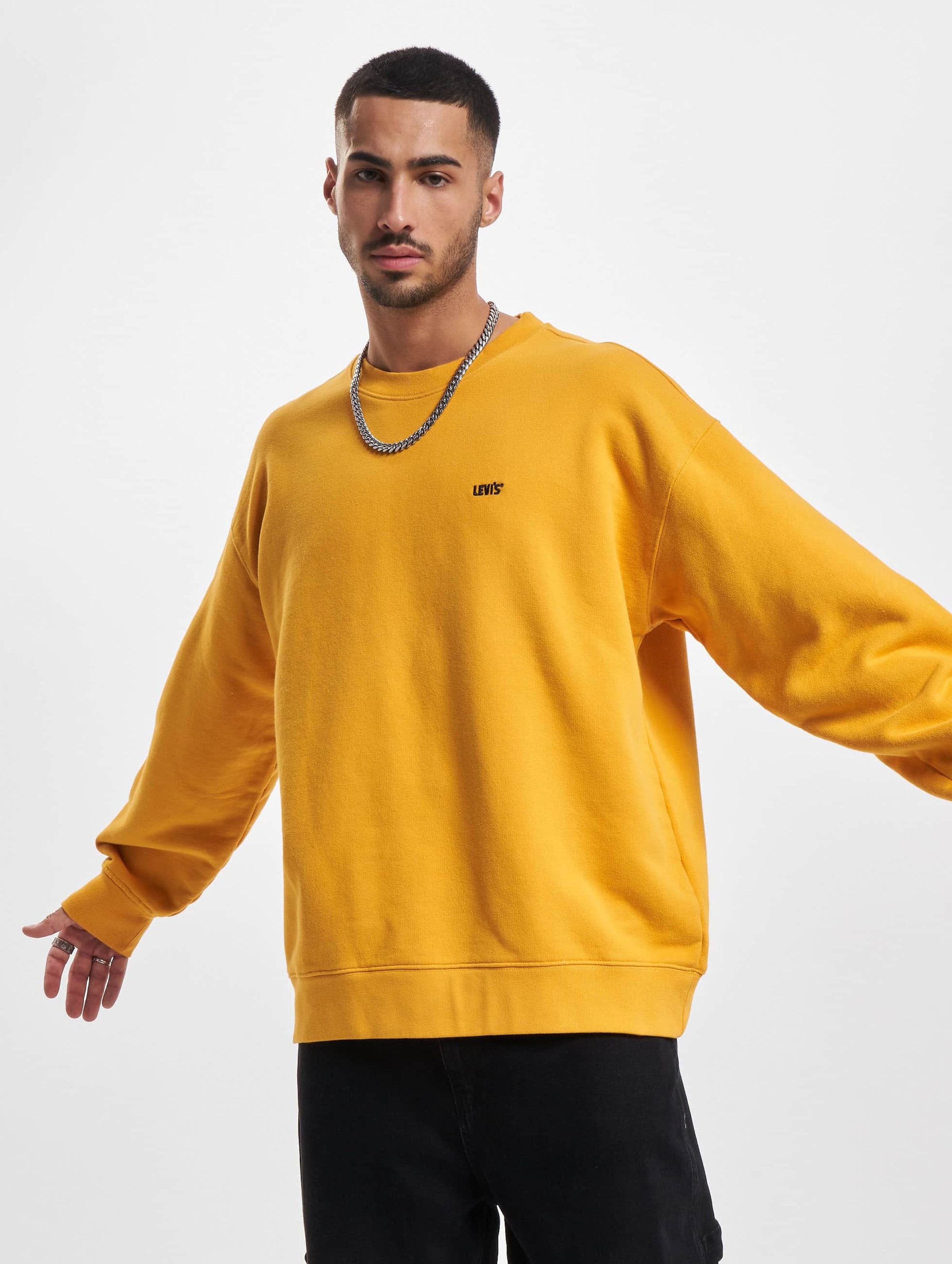 Yellow levi's hot sale sweatshirt