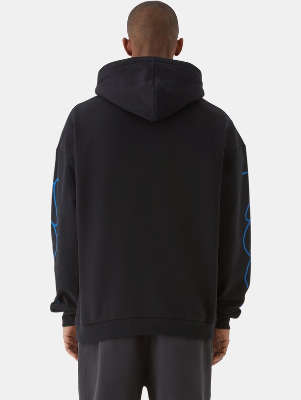9N1M SENSE Blue Logo Hoodies-1