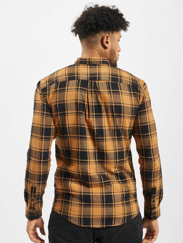 Denim Project Check Shirt Yellow-1