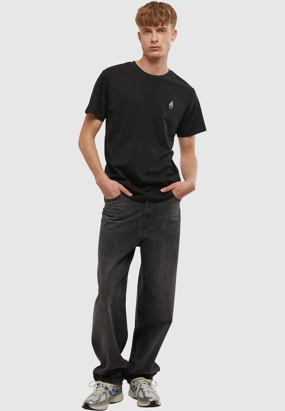Crossed Fingers Handsign EMB Tee-3