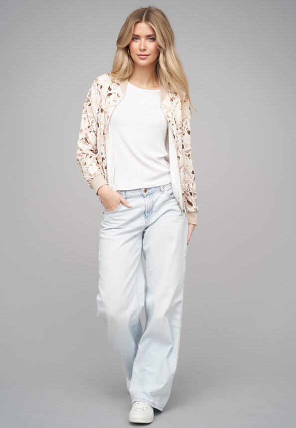 Bomber Blouson Jacket Flowers-5