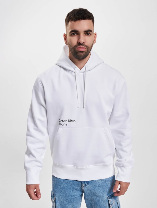 Calvin Klein Jeans Blurred Colored Address Hoodie | DEFSHOP | 22978