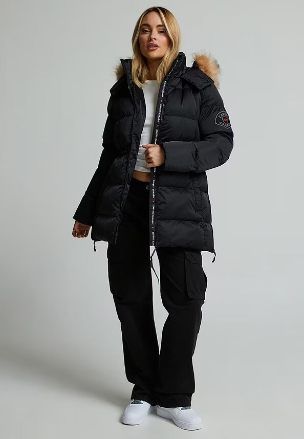 W VIRNA 2.0 MID LENGTH PUFFER PARKA JACKET-4