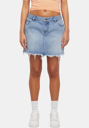 KW242-042-1 Karl Kani OG Old English Denim Skirt