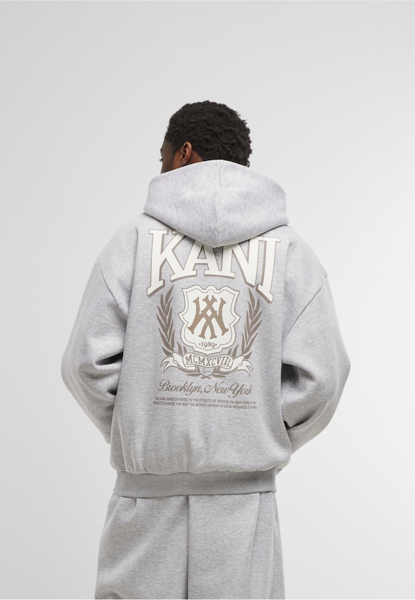 Kani Script Emblem Zip Hoodie-1