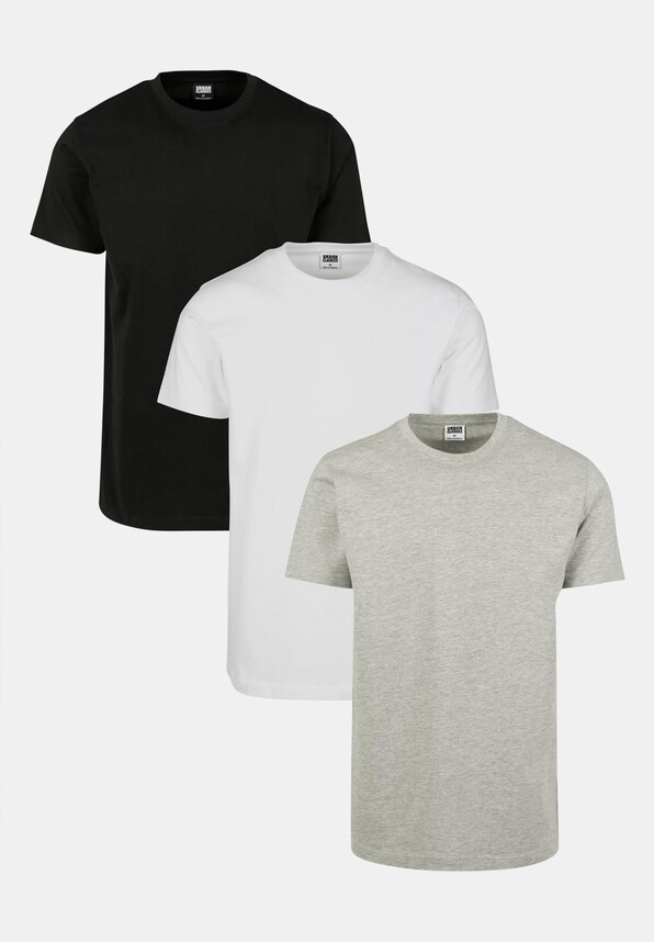 Urban Classics Basic 3-Pack T-Shirt-8