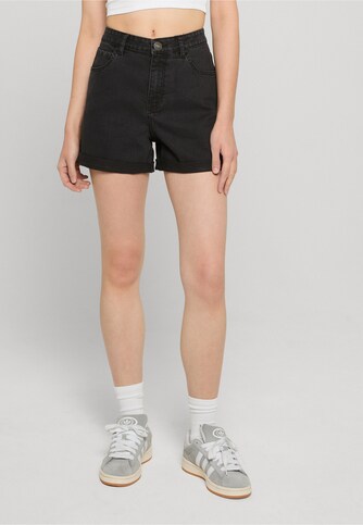 Ladies High Waist Denim Shorts