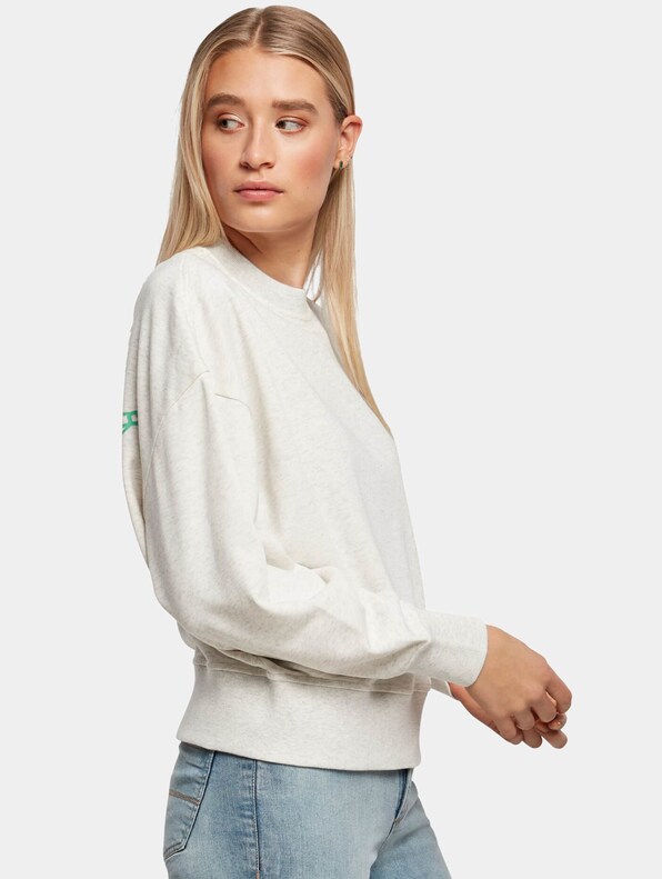 Ladies Oversized Rainbow Crewneck-2