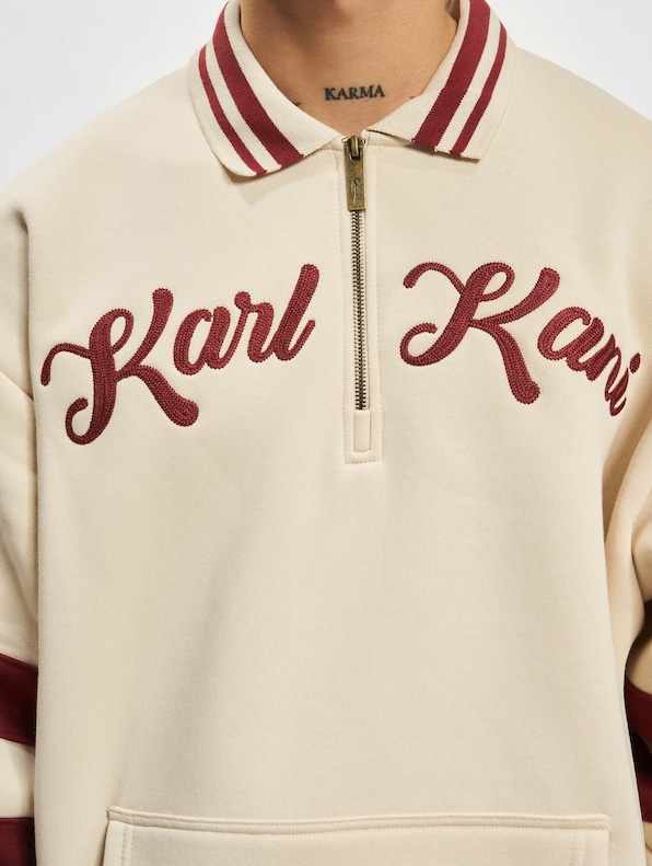 Script Half Zip Polo Jumper-3