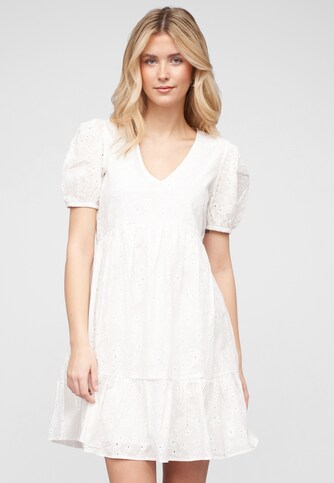 VIIMINA V-NECK S/S SHORT DRESS