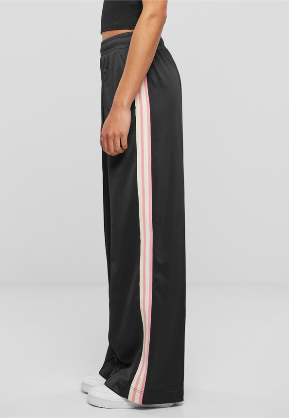 Ladies Pin Tuck Track Pants-2