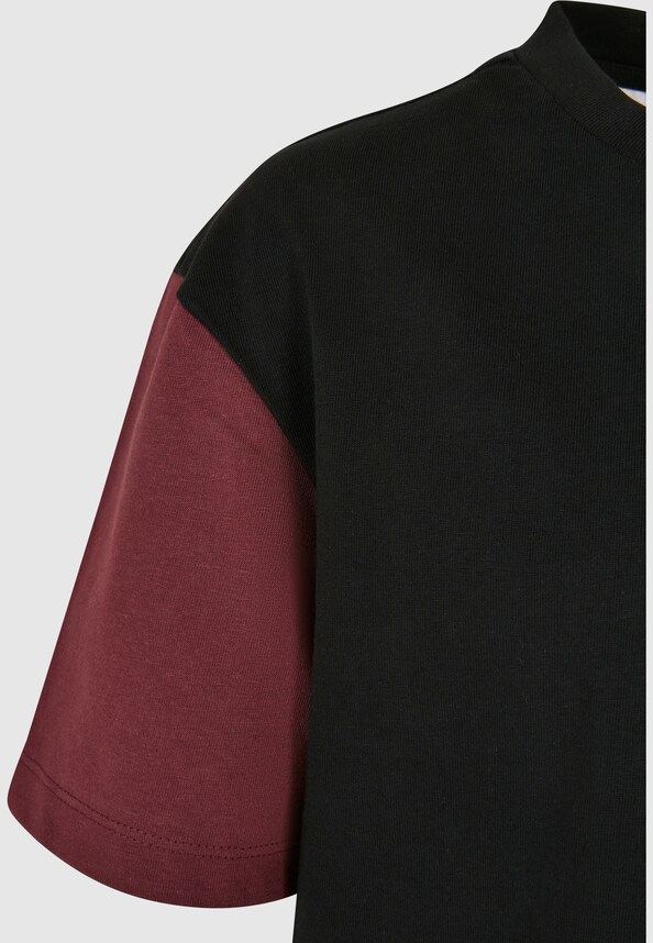 Boys Organic Oversized Colorblock Tee-3