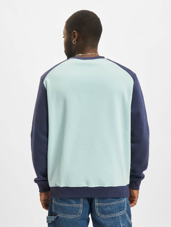 2-Tone Fake Raglan Crew -1