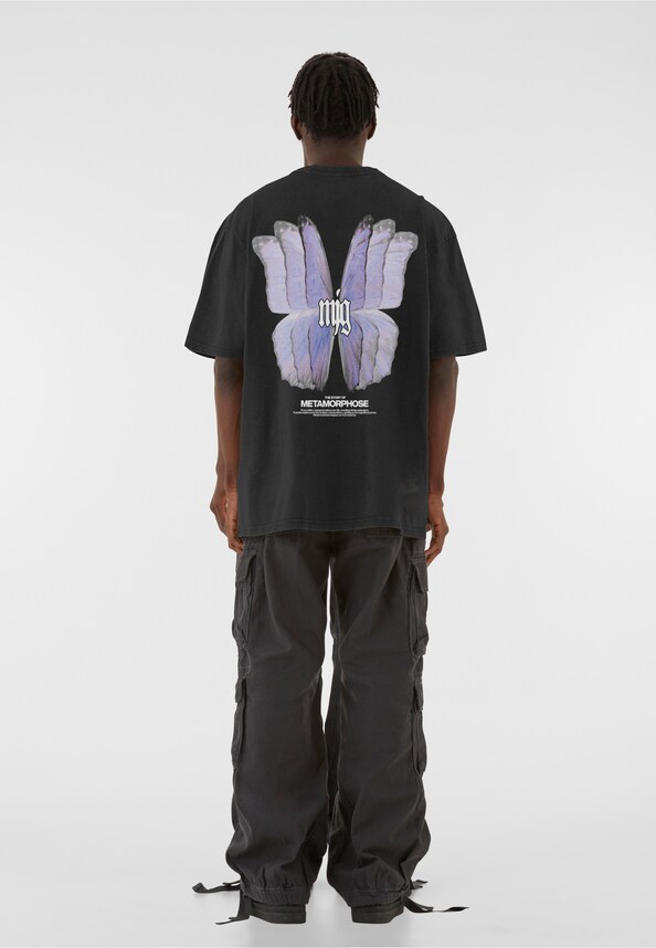 MMJG Heavy Oversized Acid Washed Tee - TRANSFORMATION-4