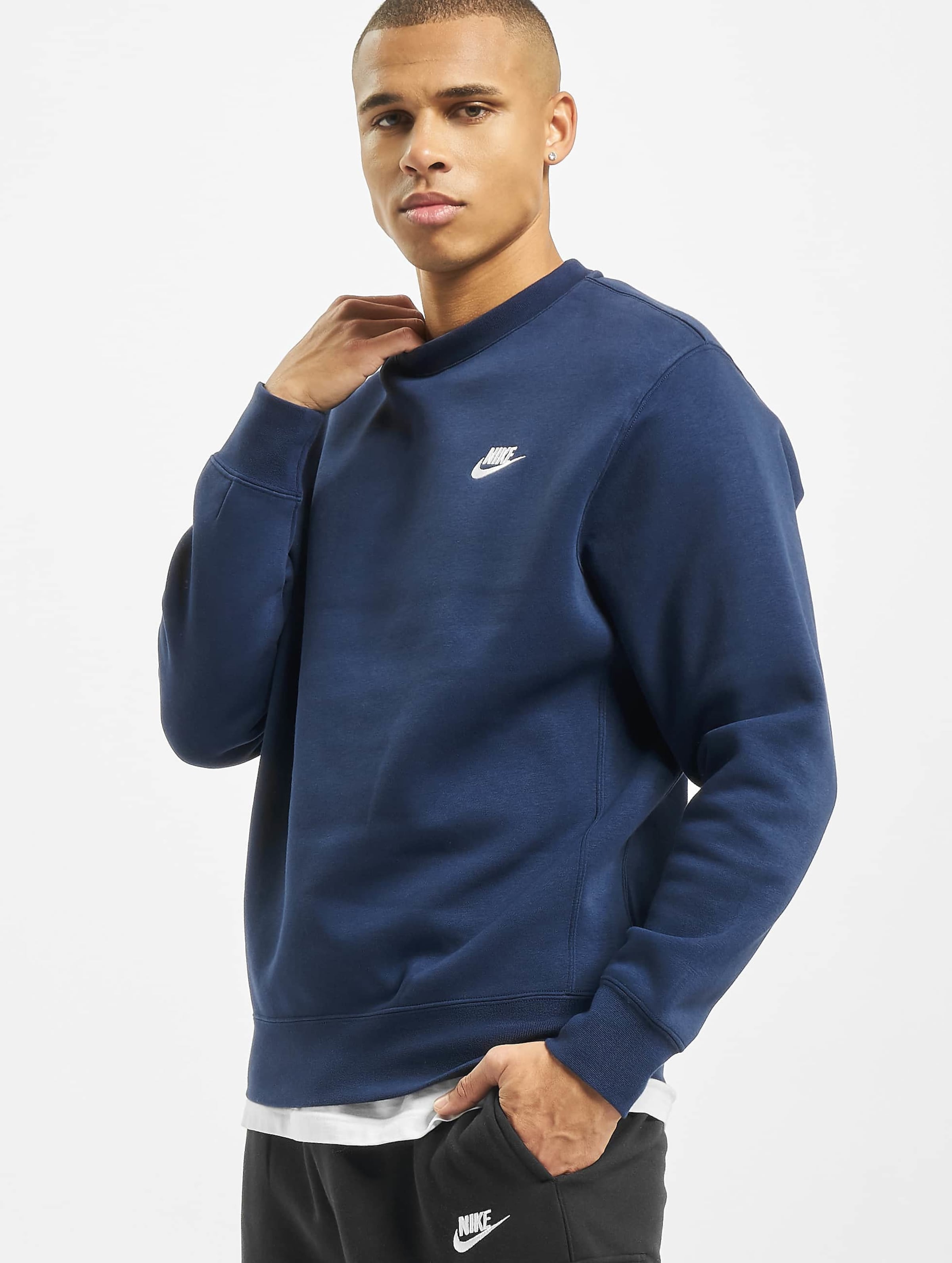 Nike crew neck jacket hot sale