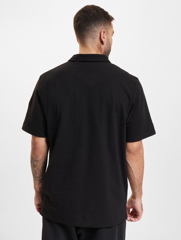 Jersey Structured Splitneck-1