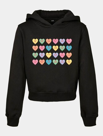 Mister Tee Kids Sweet Heart Candy Cropped  Hoodie