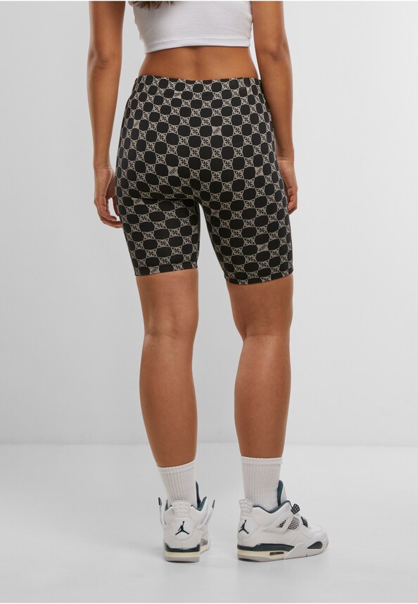 PEQUS Aether Monogram Biker Shorts-1