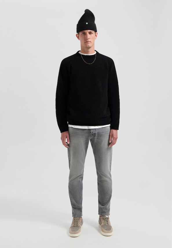 Chenille Knit Crewneck-2