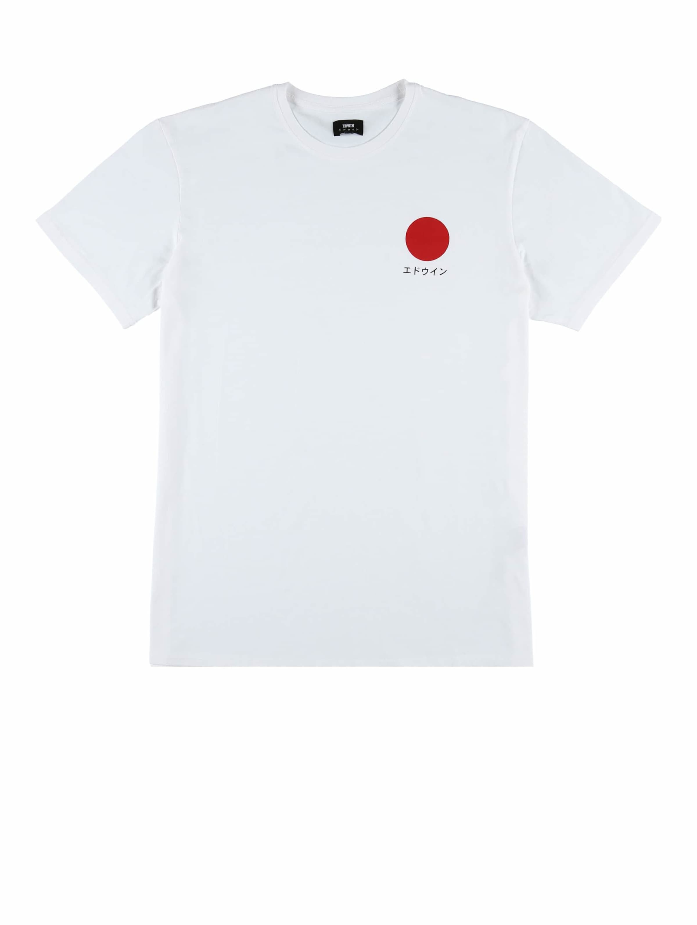 Edwin Japanese Sun T-Shirt Mannen op kleur wit, Maat S