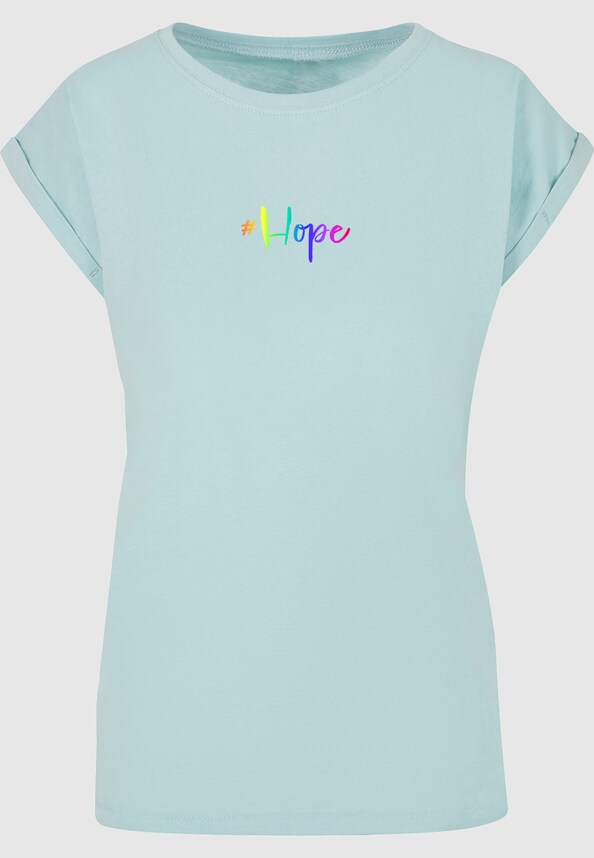 Ladies Hope Rainbow Extended Shoulder Tee-2