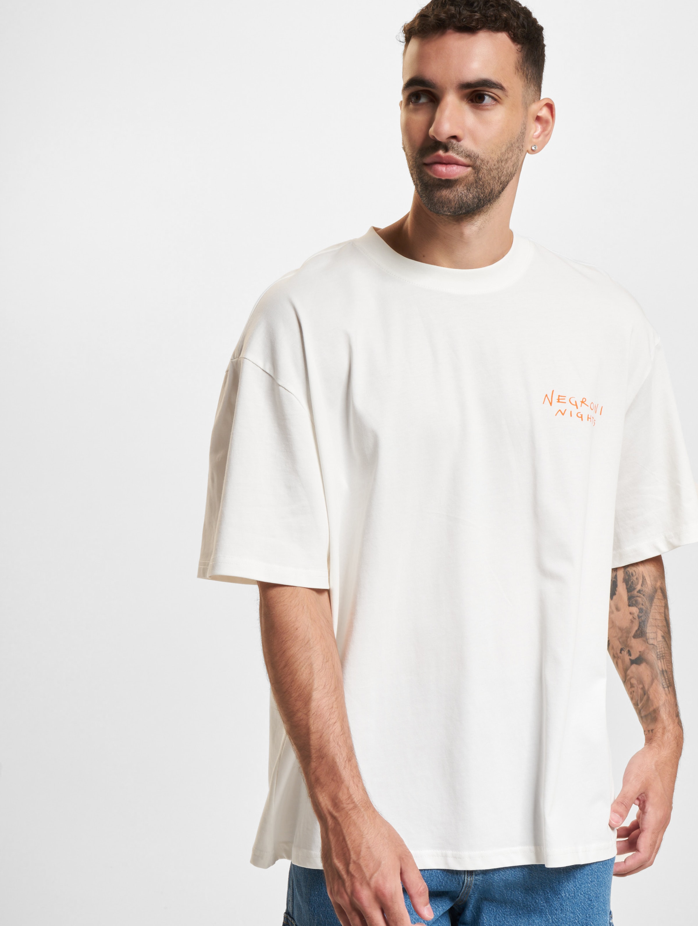 Only & Sons Rex Oversize T-Shirts Männer,Unisex op kleur wit, Maat L