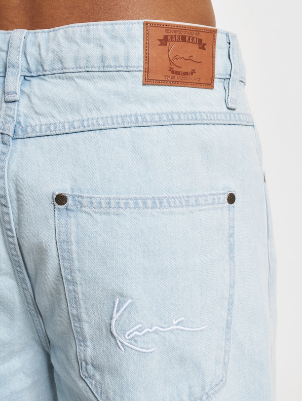 Small Signature Five Pocket Denim-5