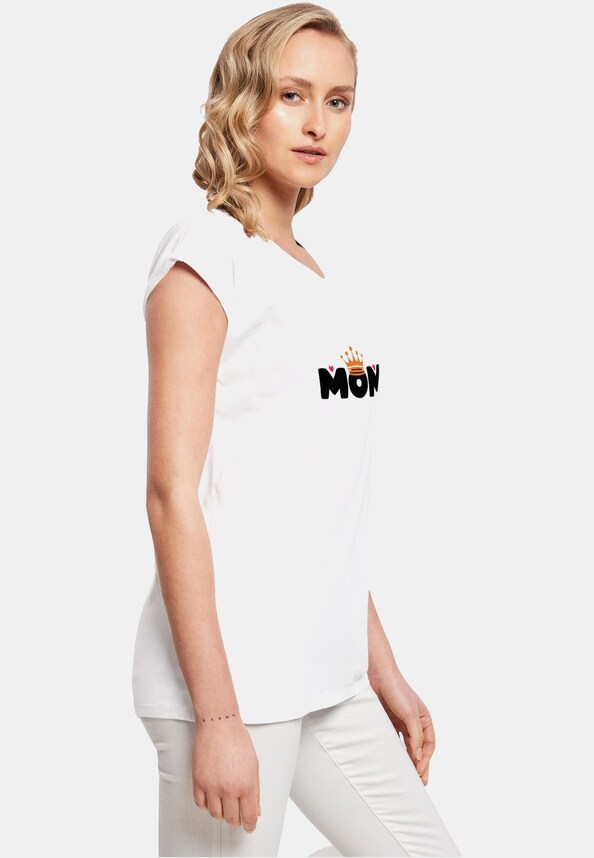 Ladies Mothers Day - Queen Mom T-Shirt-3