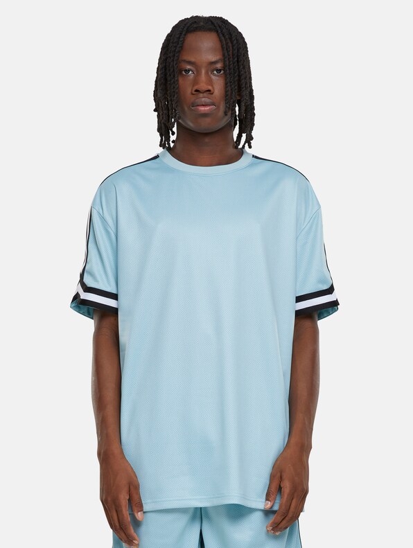 Oversized Stripes Mesh-0