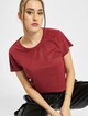 Ladies Cropped Peached Rib -0