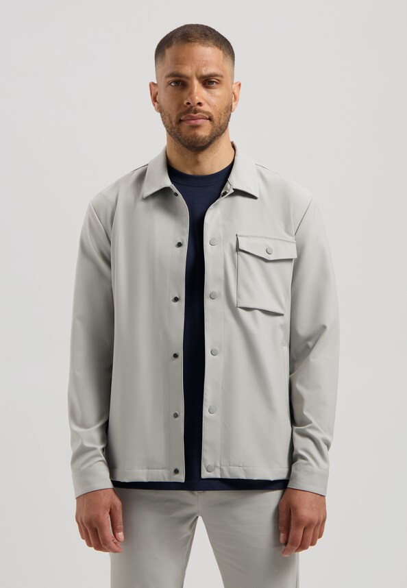 Lason Overshirt Tech Weave-0