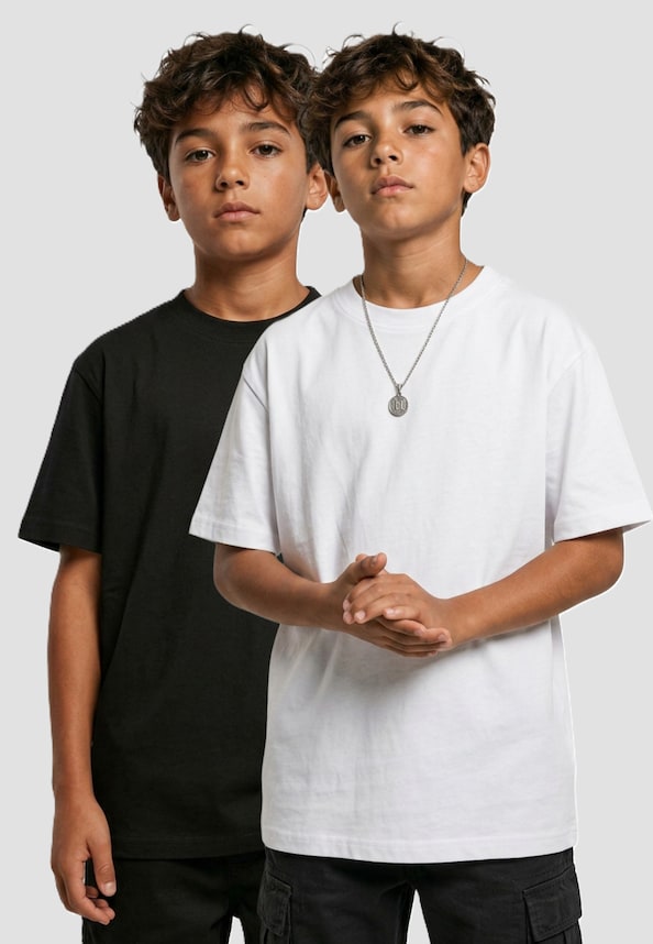Urban Classics Boys Tall Tee 2-Pack-0