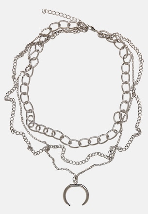 Open Ring Layering Necklace
