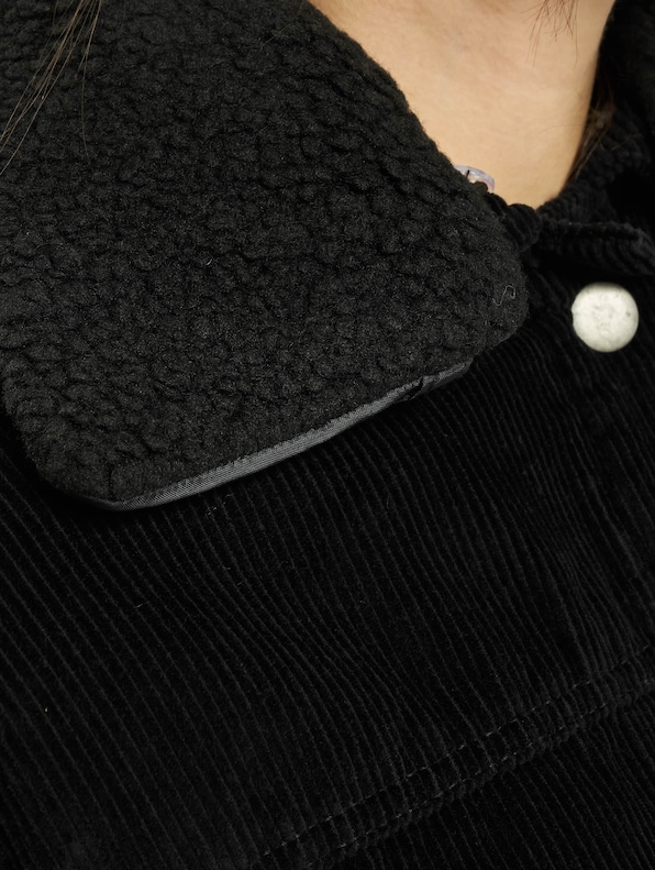 Ladies Oversized Corduroy Sherpa-4
