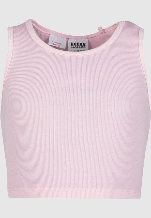 Girls Washed Rib Jersey Cropped-0