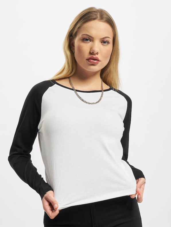 Ladies Contrast Raglan-0