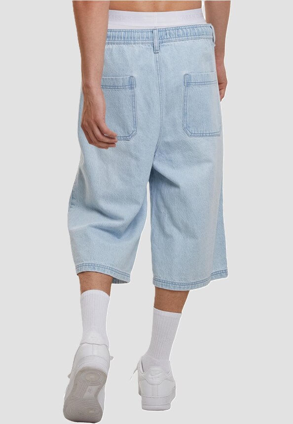 Skater Shorts With Drawcord-1