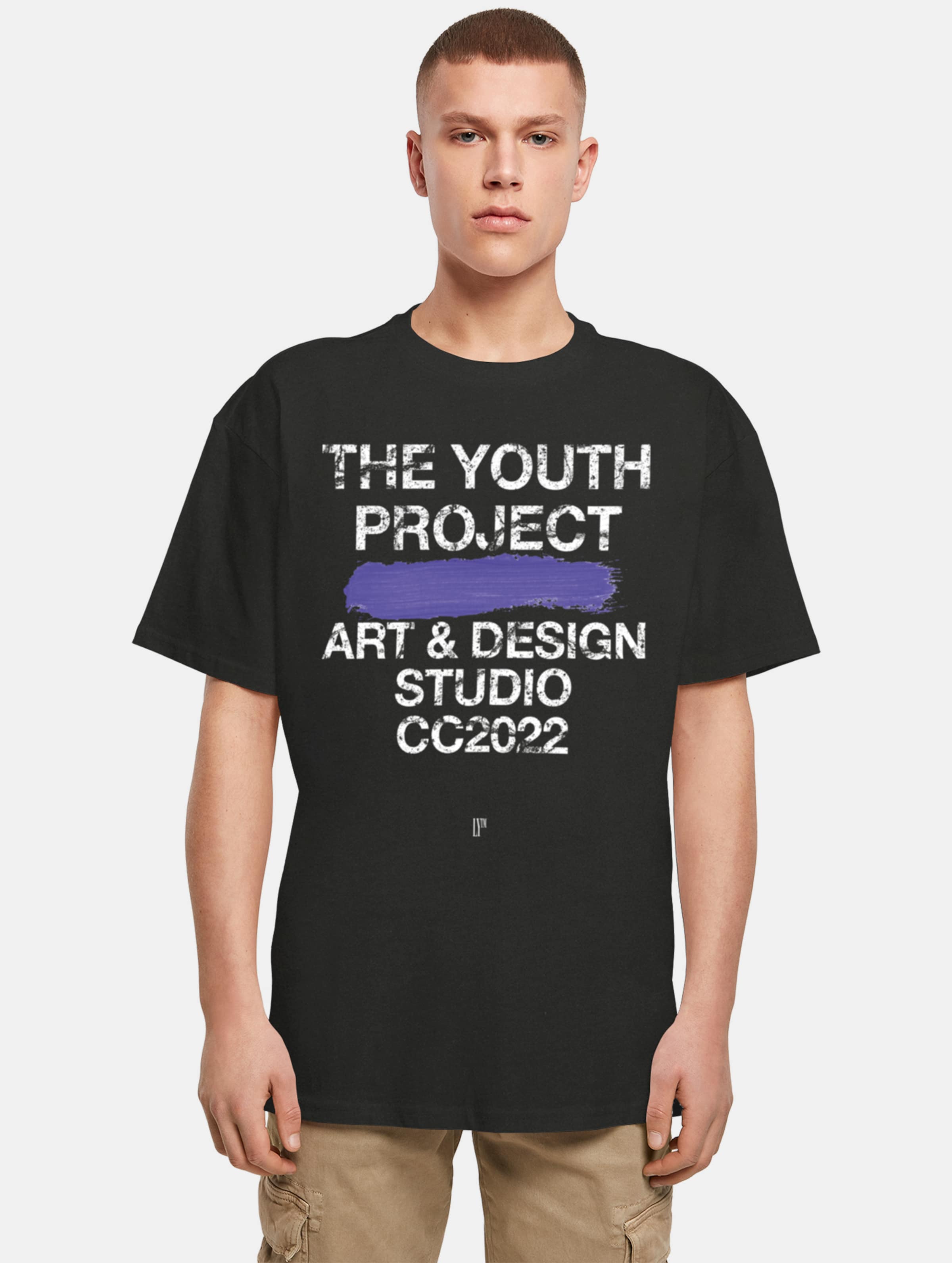 Lost Youth Project T-Shirt Männer,Unisex op kleur zwart, Maat XXL
