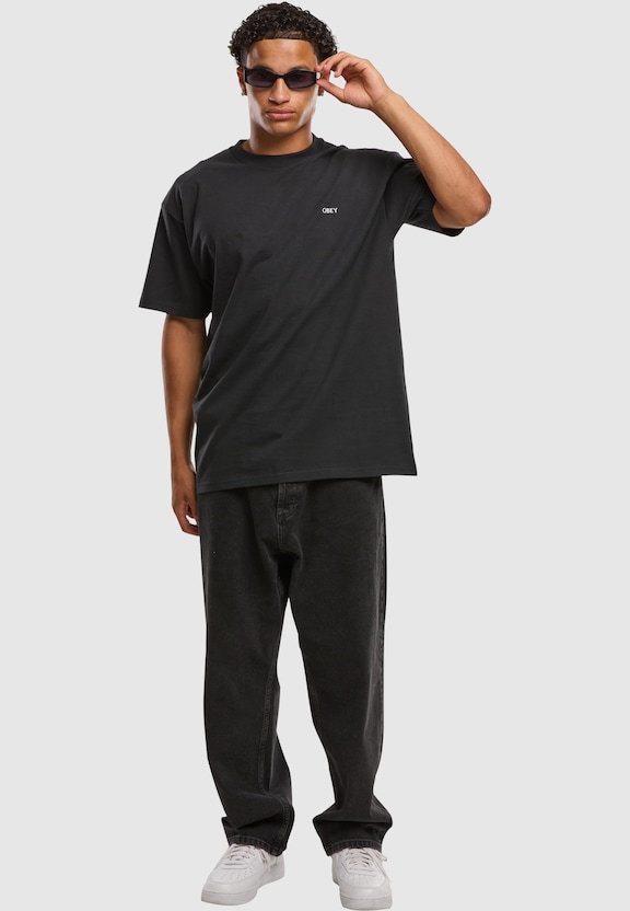 Obey Torn Icon Face T-Shirt-3