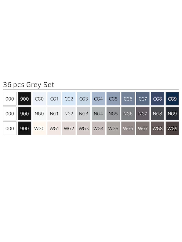 Stylefile Marker Brush 36pcs-2