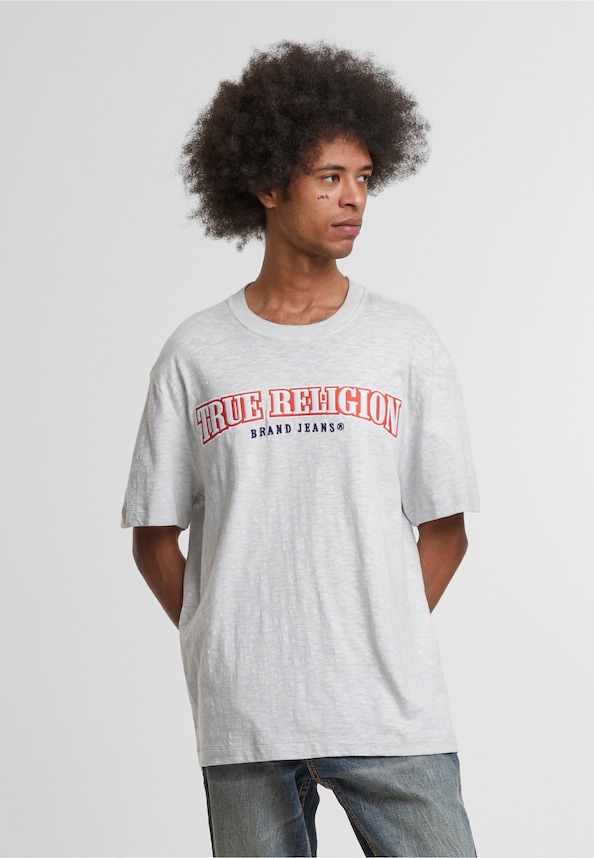 SS SLUB EMBRO ARCH LOGO TEE-0