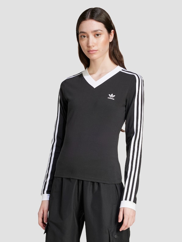 adidas Originals V-Neck Longsleeves-0