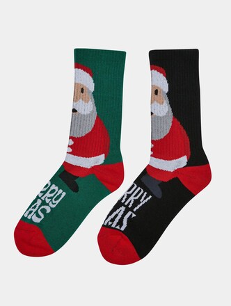 Fancy Santa Socks 2-Pack