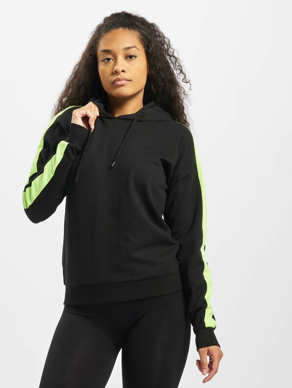 Ladies Neon Shoulder Stripe-2